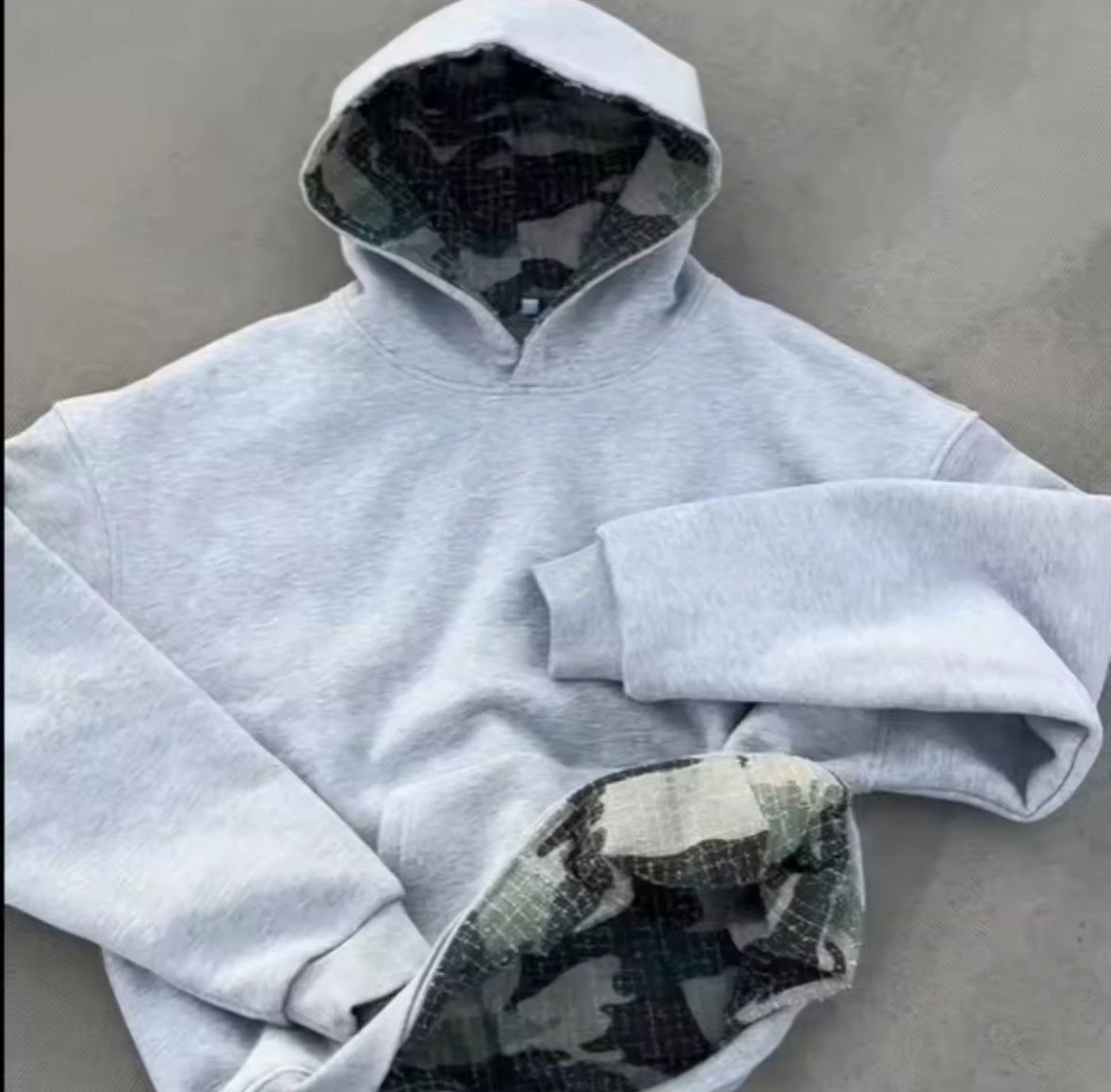 Other High Street Retro Ins Double Sided Camouflage Hoodies Size US S / EU 44-46 / 1 - 1 Thumbnail