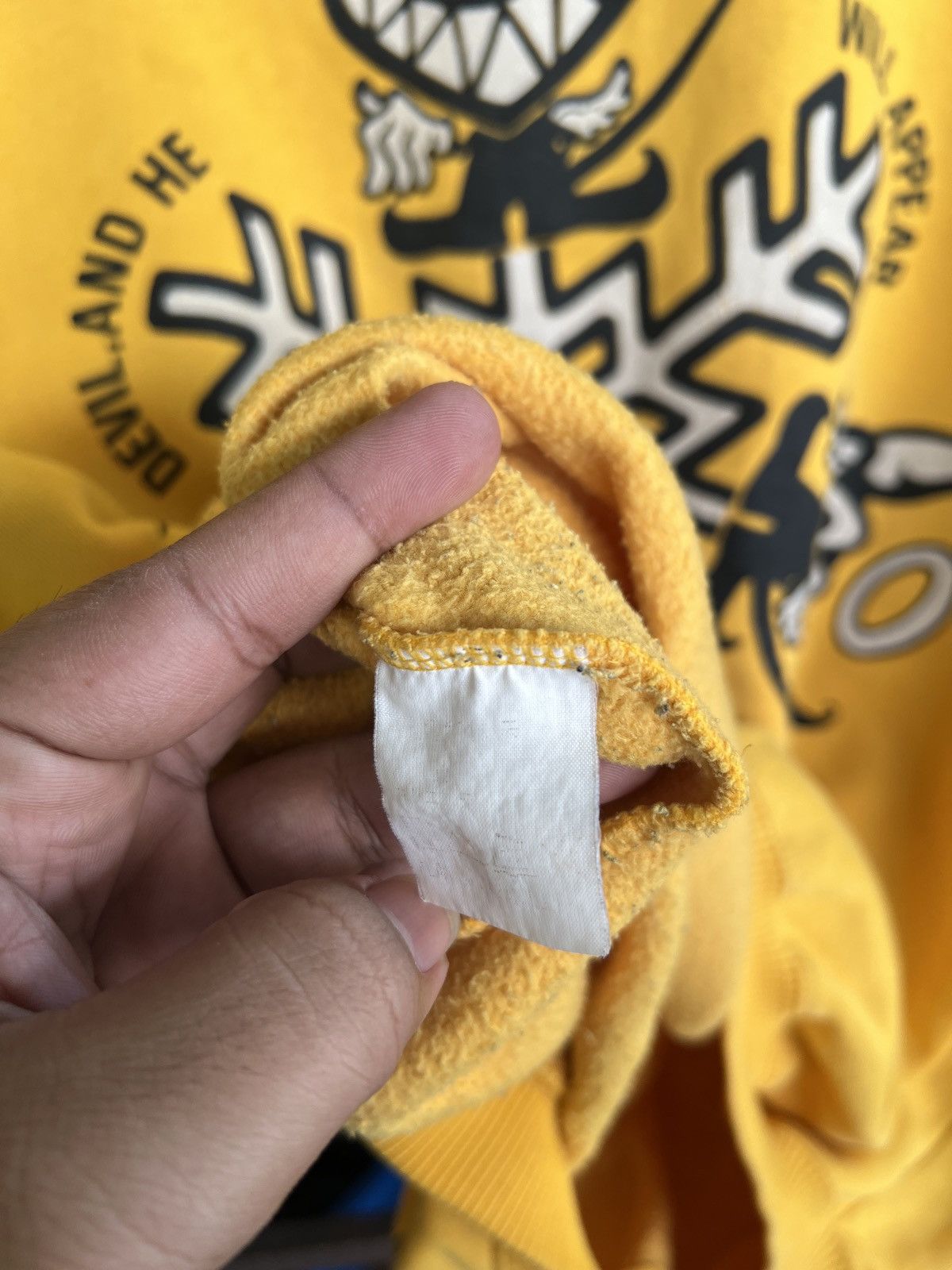 Japanese Brand vintage 90's angle devil Y2K design sweatshirt crewneck Size US L / EU 52-54 / 3 - 3 Thumbnail
