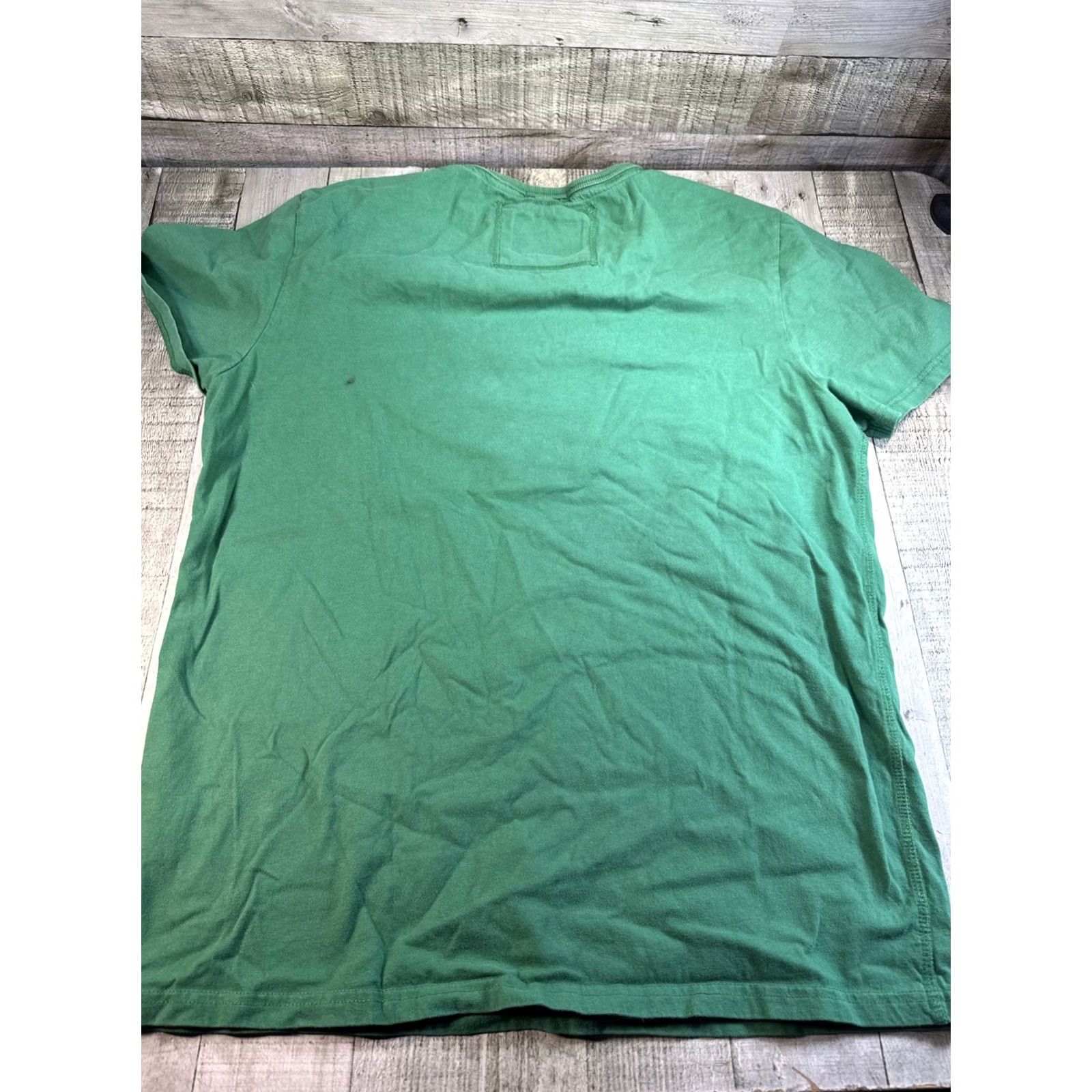Superdry VINTAGE Superdry T-Shirt Green 2XL Short Sleeve Graphic Tee Mens 1959 Motor Oil Japan Black Label Size US XXL / EU 58 / 5 - 7 Thumbnail