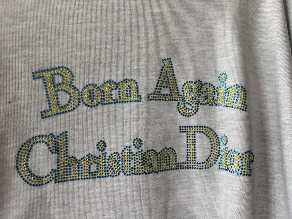 Other Secret Club Born Again Christian Dior Gray Men's Sweater Size US XXL / EU 58 / 5 - 2 Thumbnail