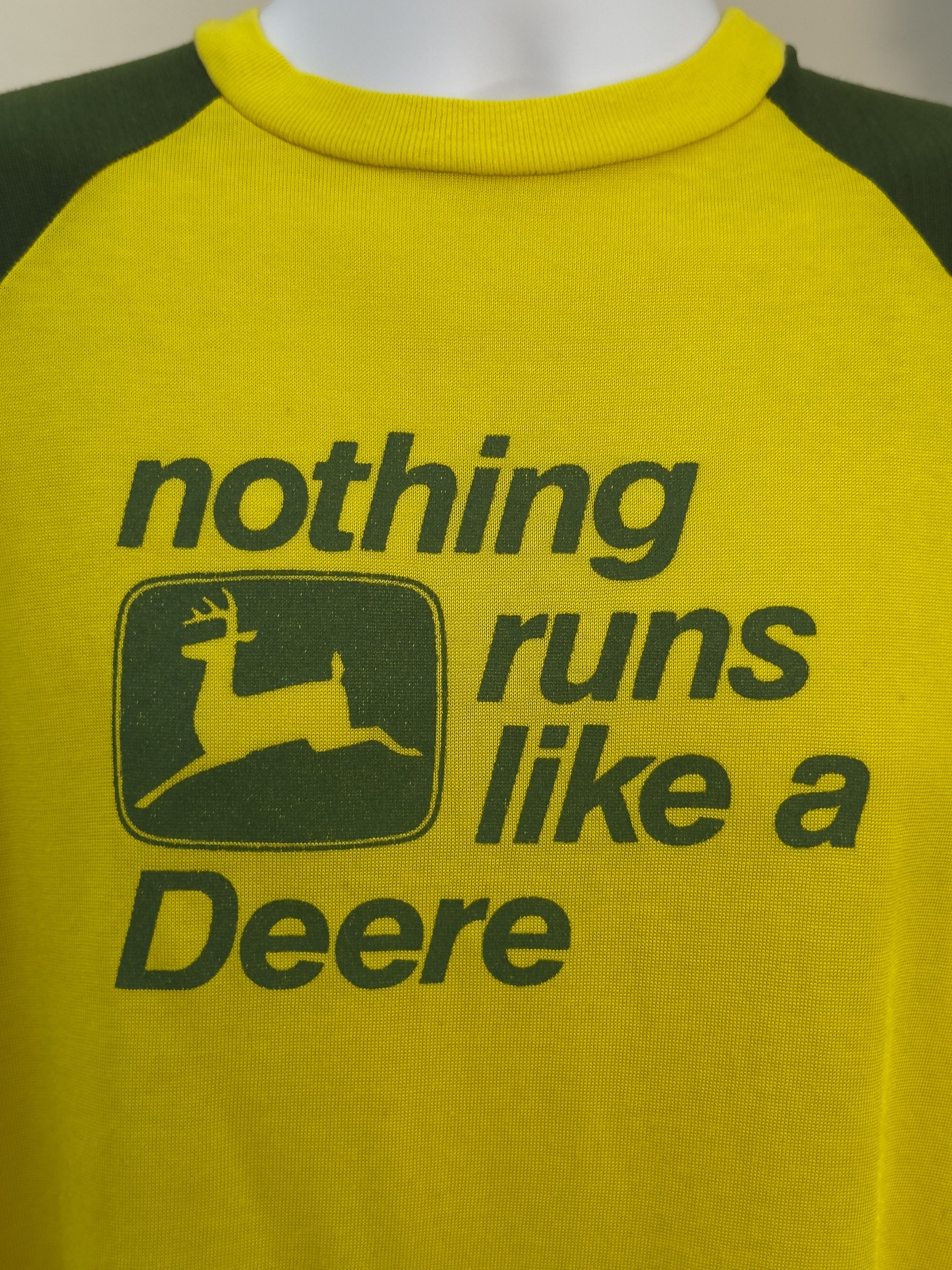 John Deere Vintage John Deere “Nothing Runs Like a Deere” Raglan Jersey Size US XL / EU 56 / 4 - 3 Thumbnail