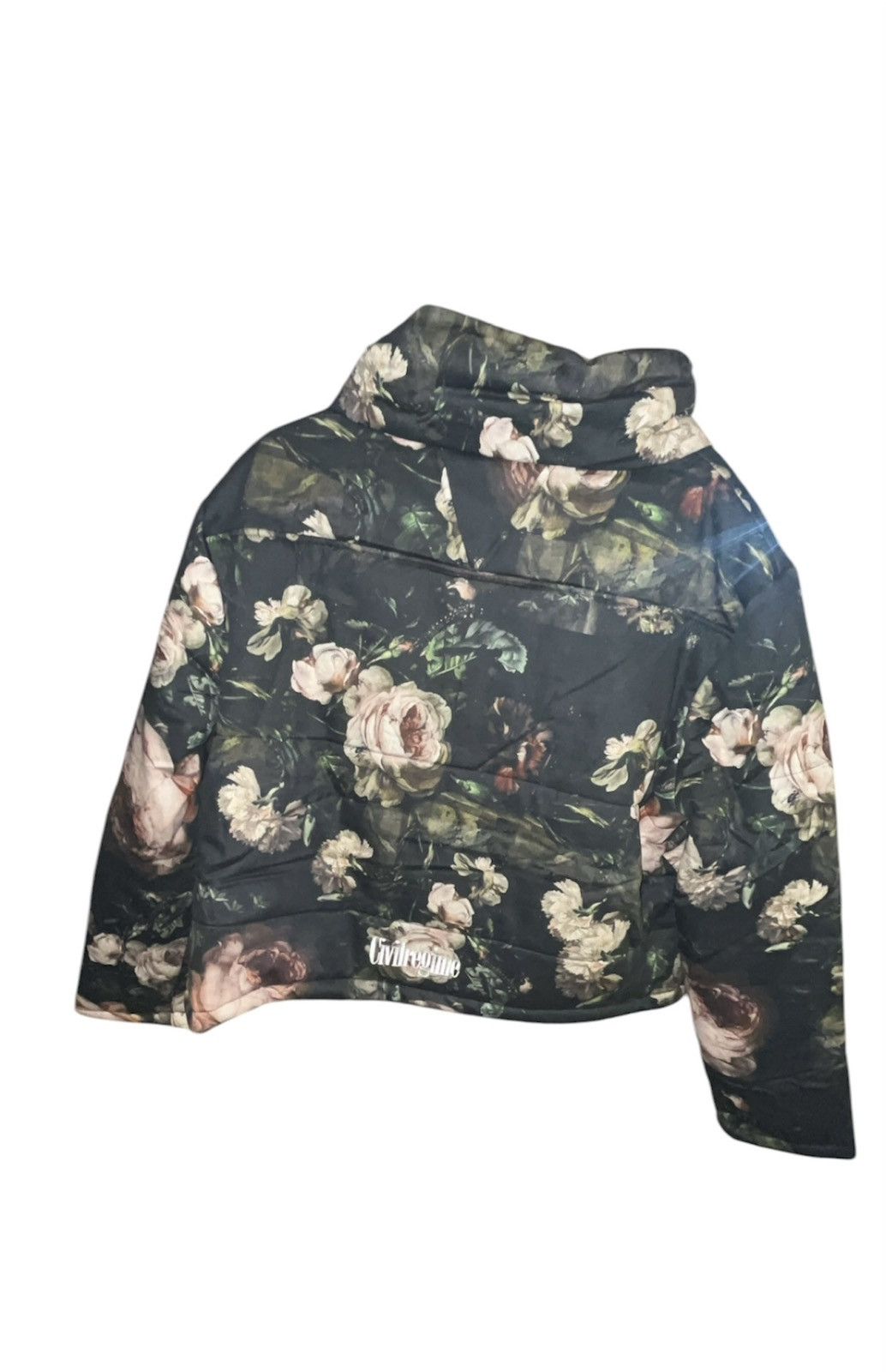 Civil Regime × Designer CIVIL REGIME FLORAL CROPPED PUFFER JACKET IN FLORAL PRINT Size US L / EU 52-54 / 3 - 2 Thumbnail