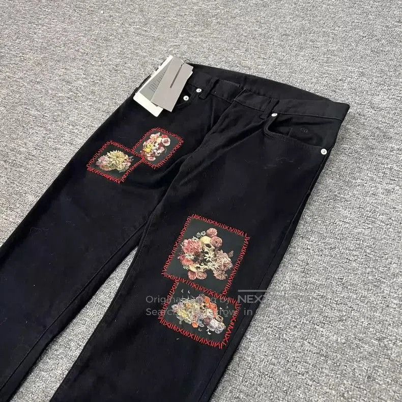 Dior Dior Collaboration Patch Denim Pants. Size US 28 / EU 44 - 3 Thumbnail