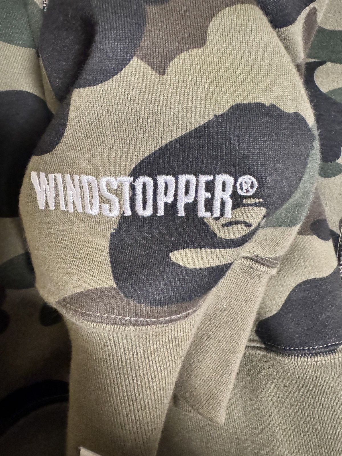 Bape 1st Camo Windstopper Full Zip Hoodie Size US L / EU 52-54 / 3 - 5 Thumbnail