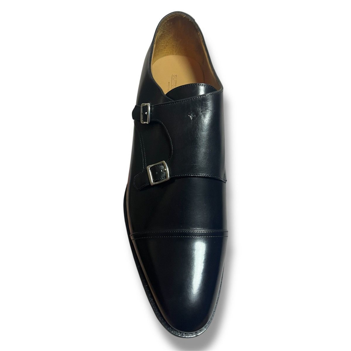 Suitsupply Men Suitsupply Black Double Monk Strap Leather Size US13 Size US 13 / EU 46 - 6 Thumbnail