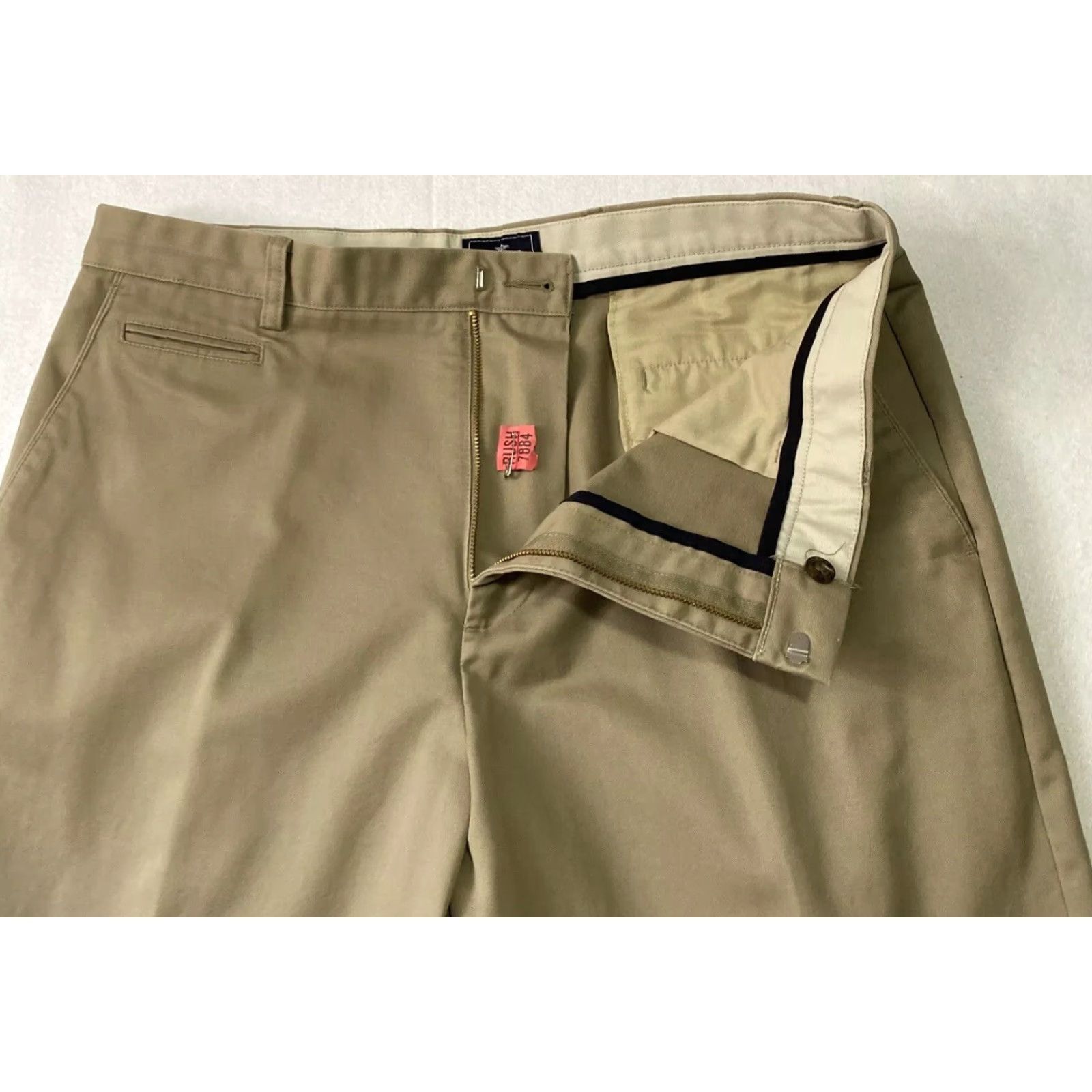Dockers VINTAGE Dockers Pants Mens Size 36x34 Light Brown Straight Fit Flat Front Adult 36 Light Brown Cargo? Size US 36 / EU 52 - 4 Thumbnail