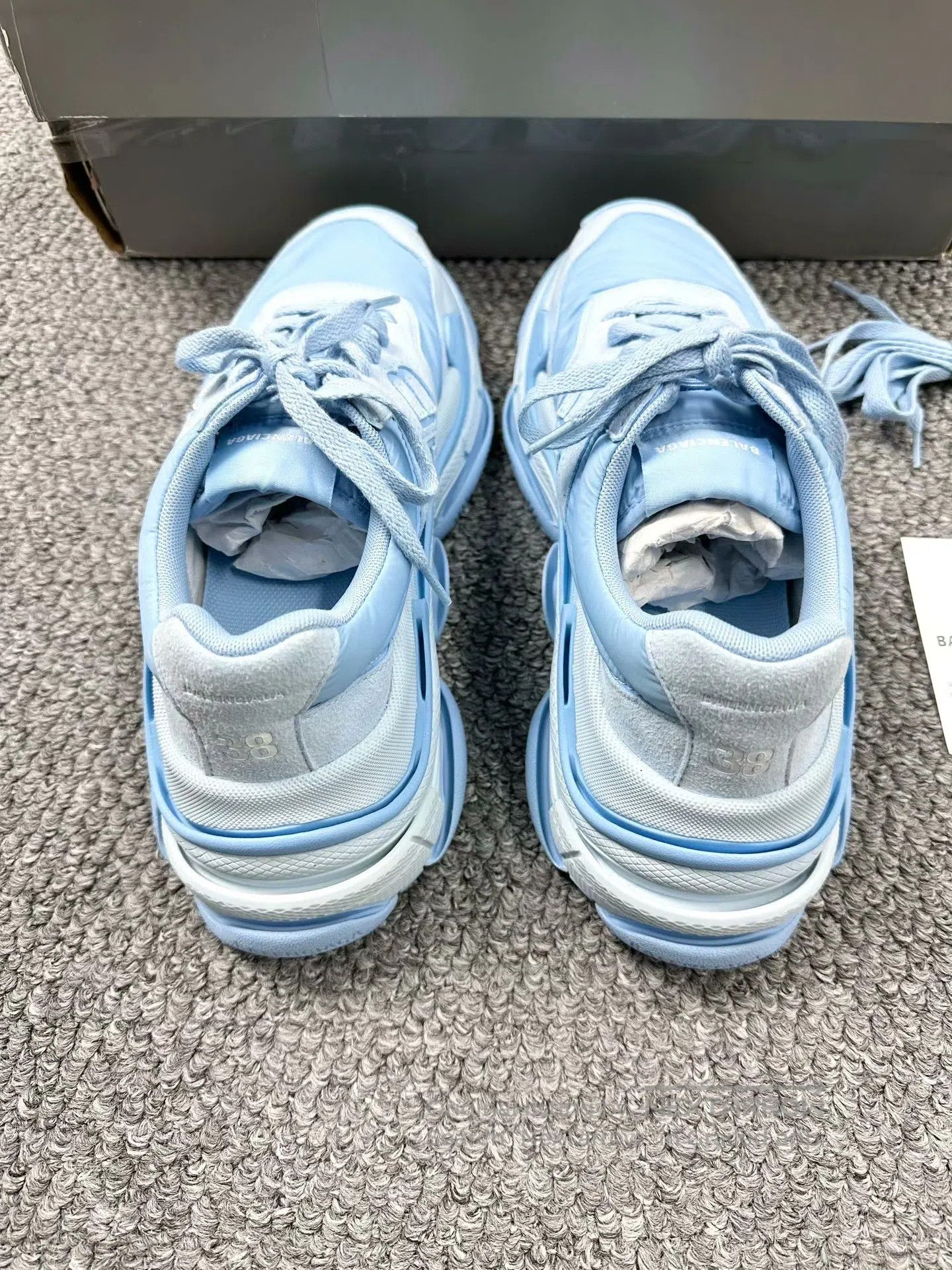Balenciaga Balenciaga Blue Dad Shoes| Size US 7.5 / IT 37.5 - 4 Thumbnail
