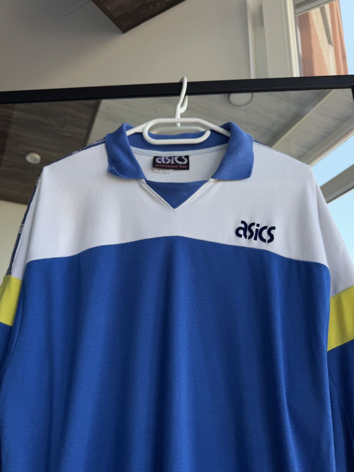 Asics × Vintage Vintage ASICS Template Long Sleeve 90s Football Jersey Size US XL / EU 56 / 4 - 4 Thumbnail
