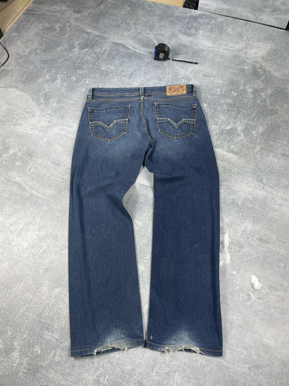 Diesel Crazy baggy Diesel Larkee denim jeans washed Size US 34 / EU 50 - 1 Thumbnail