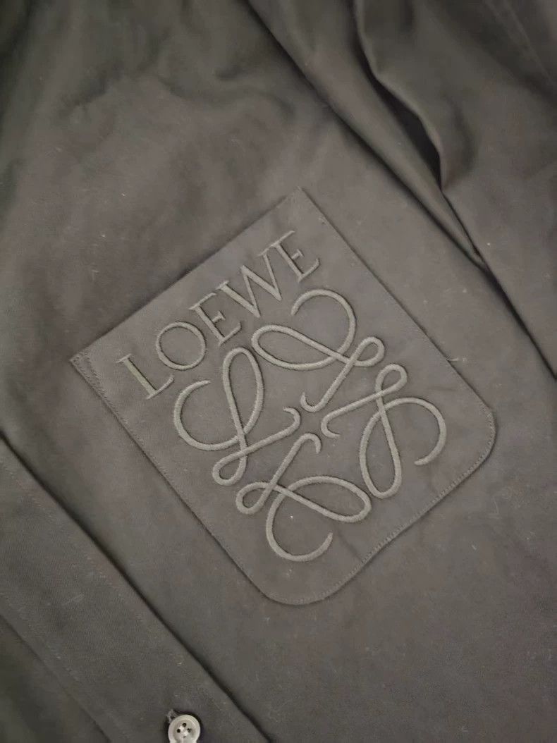 Loewe loewe Embroidered loge shirt jacket 2503-Nextarrow Size US XXS / EU 40 - 6 Thumbnail