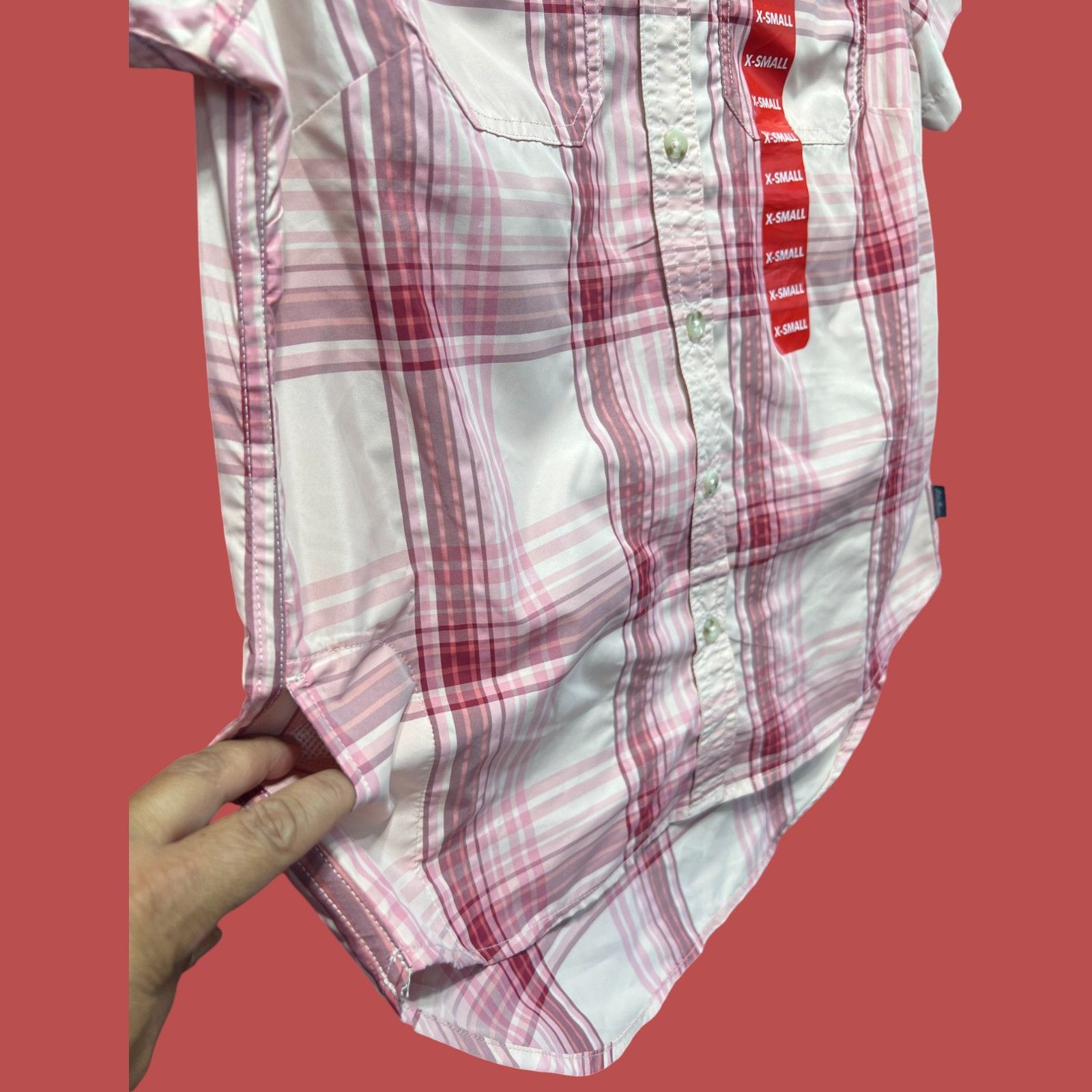 Other Eddie Bauer - Women's Moisture Wicking Short Sleeve Shirt - Size XS / US 0-2 / IT 36-38 - 15 Thumbnail