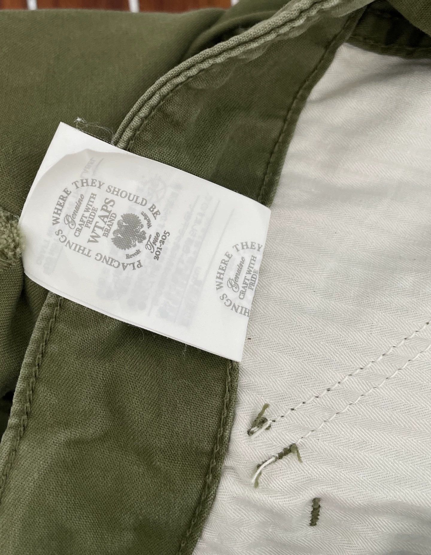 Wtaps WTAPS 15SS Olive Drab Cargo Shorts Size 2 Size US 32 / EU 48 - 6 Thumbnail