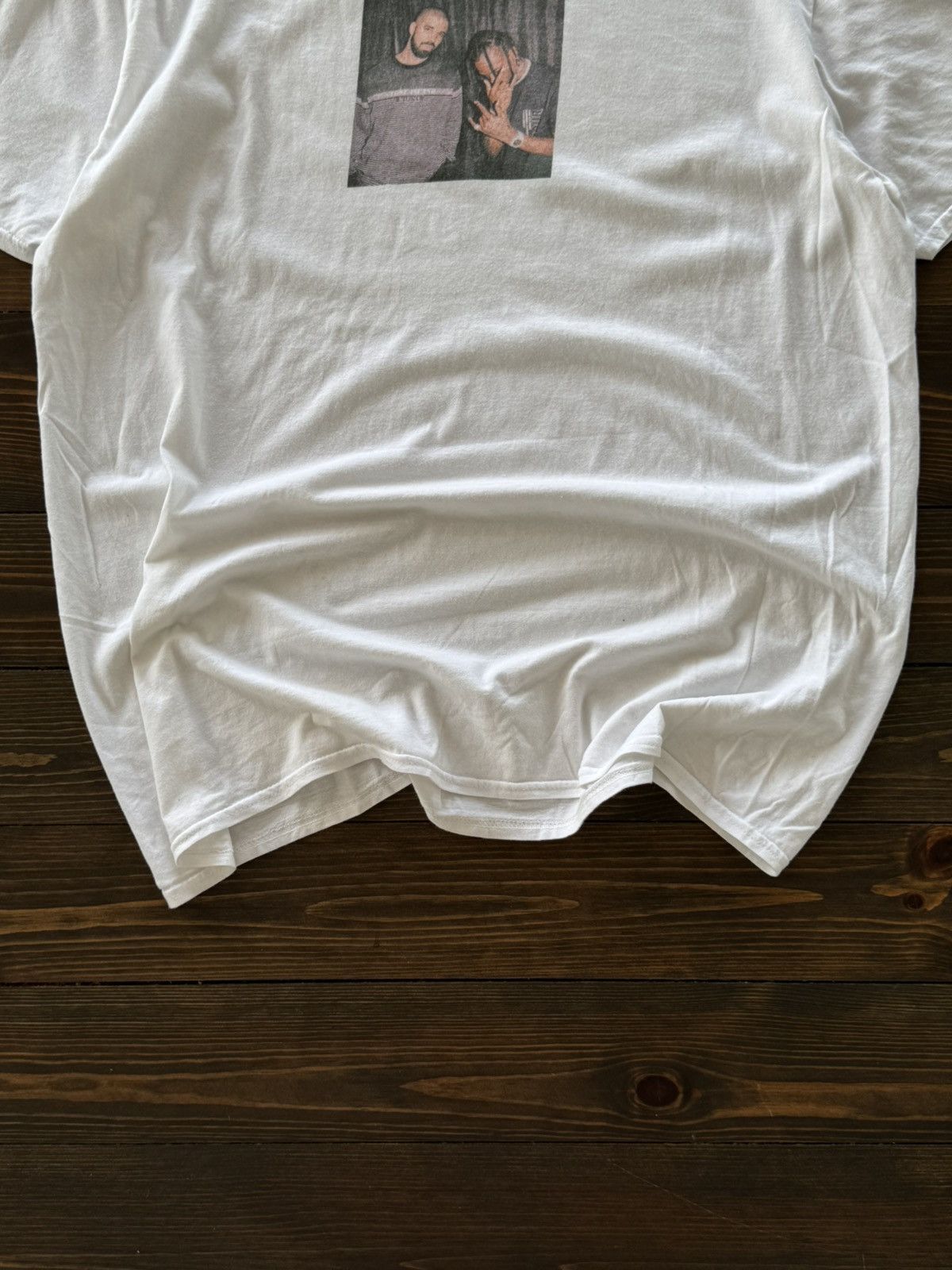Other Travis Scott x Drake Vintage Pattern Rap T-Shirt Size US L / EU 52-54 / 3 - 3 Thumbnail