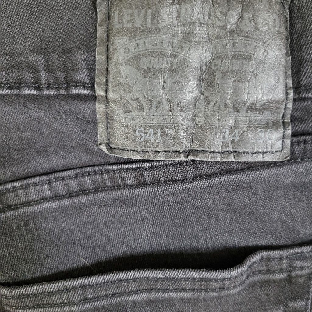 Levi's Levi's 541 Straight Leg Black Jeans Size 34/30 Men's Size US 34 / EU 50 - 9 Thumbnail