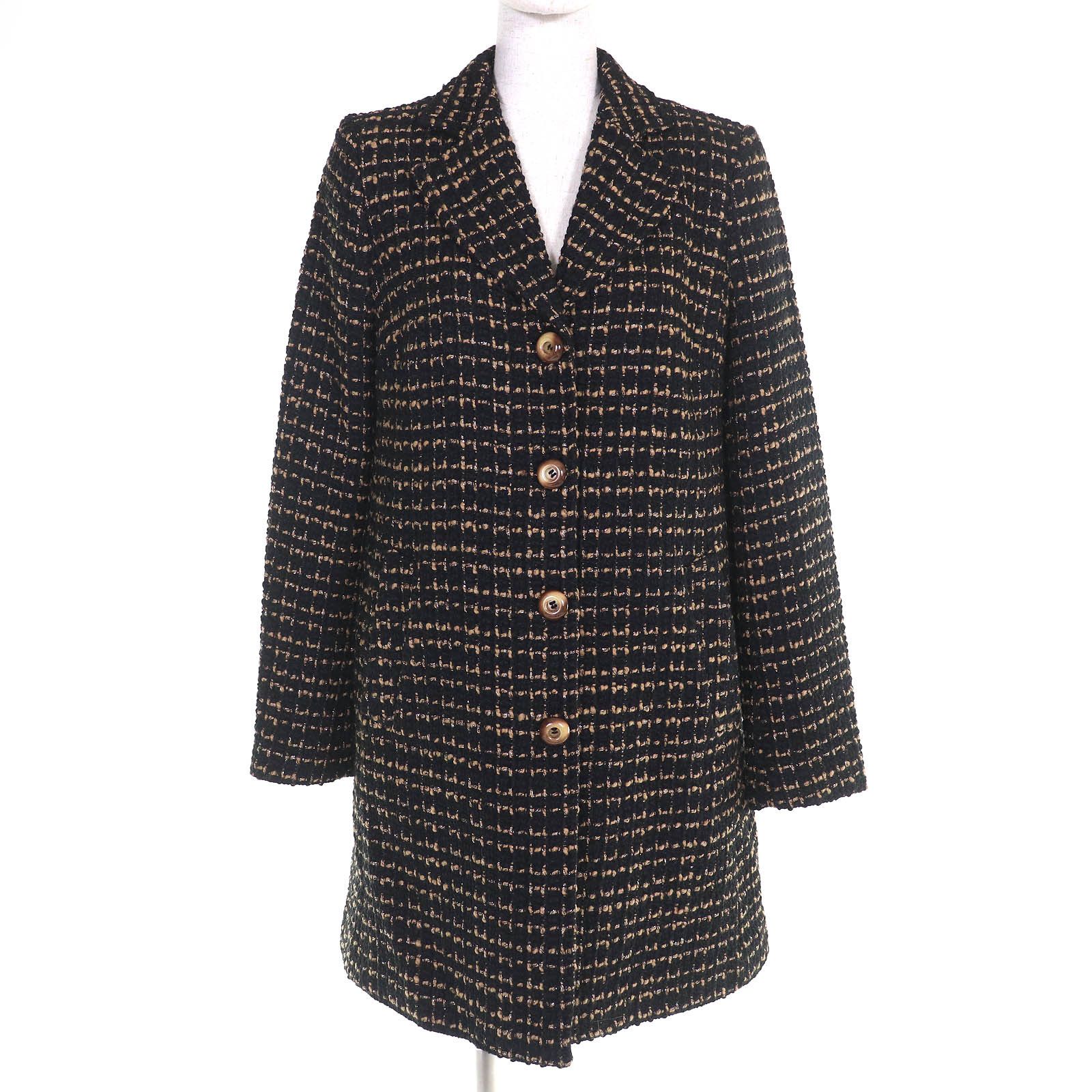 Dolce & Gabbana Dolce & Gabbana Dolce&Gabbana Leopard Pattern Tweed Coat Textile Outerwear F0P93T DUTY FREE for USA Size ONE SIZE - 1 Thumbnail