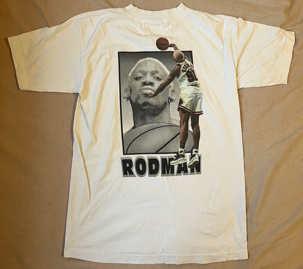 Converse Vintage 90s Dennis Rodman Converse All Star T shirt Size US M / EU 48-50 / 2 - 1 Thumbnail