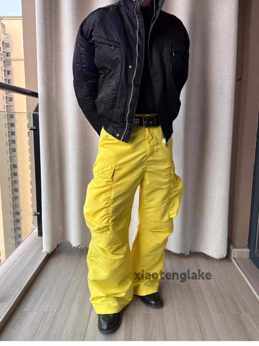 Vintage xtl acne ourlegacy style pleated cargo baggy hiphop pants Size US 32 / EU 48 - 1 Thumbnail