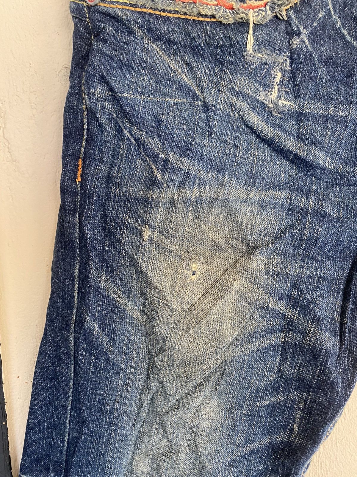 Le Grande Bleu (L.G.B.) RED PEPPER 2000s Denim Size US 32 / EU 48 - 9 Thumbnail