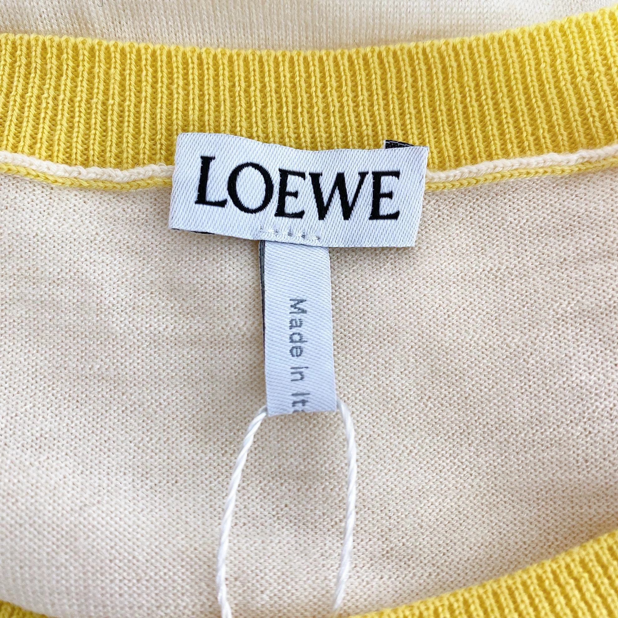 Loewe Loewe colorblocked knit T-shirt XS Size XS / US 0-2 / IT 36-38 - 7 Thumbnail