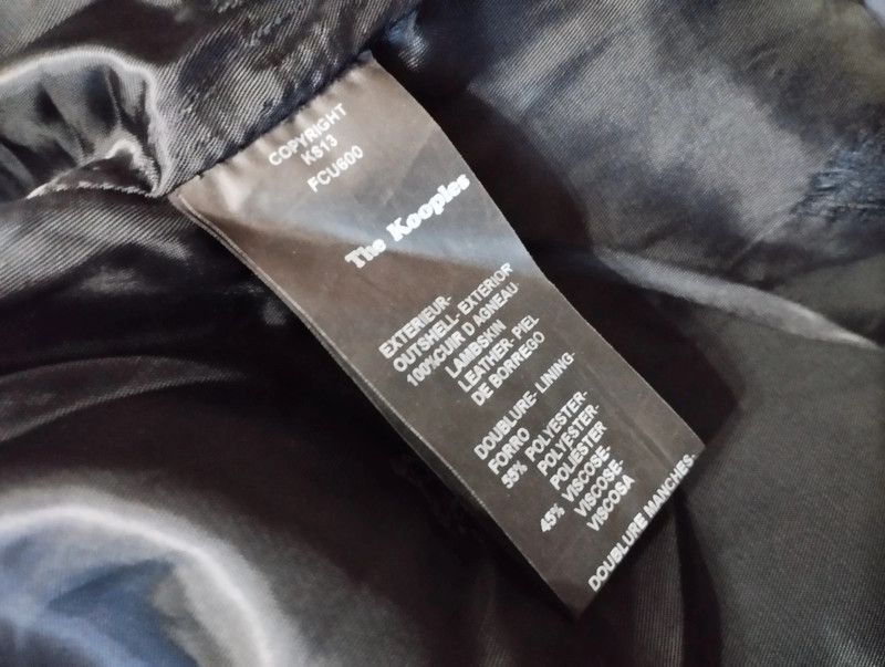 The Kooples The Kooples biker leather jacket size L sheepskin jacket Size L / US 10 / IT 46 - 7 Thumbnail