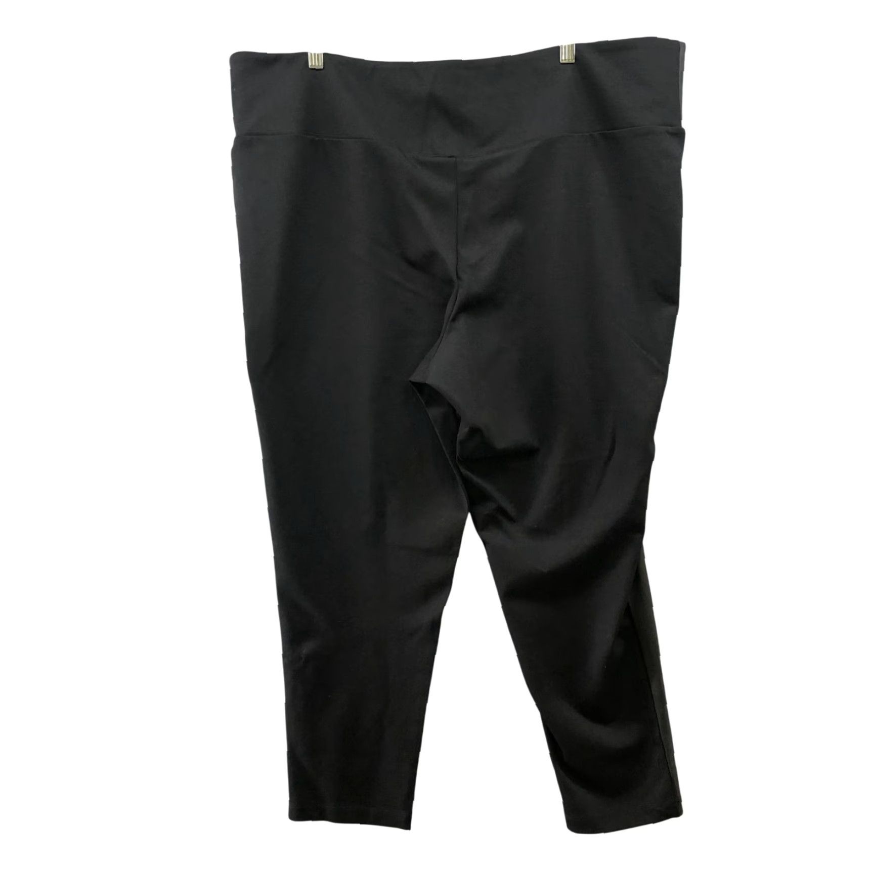 Vintage NWT Stella & Dot Rebel Faux Fur Front Leggings Womens 2X Black Size 40" / US 18 - 2 Thumbnail