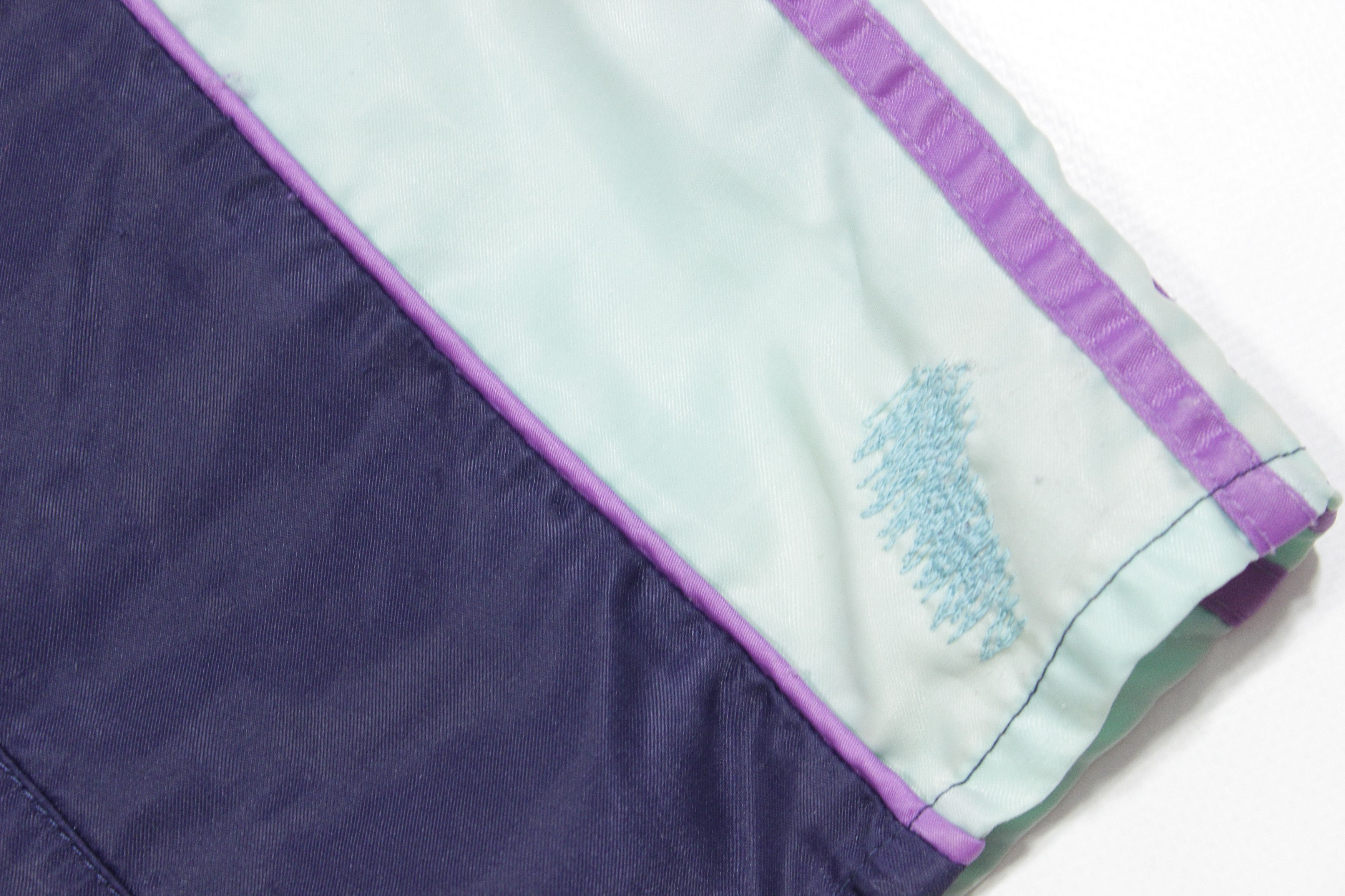 Adidas 90S Logo Nylon Multicolor Swim Shorts Size US 29 - 5 Thumbnail