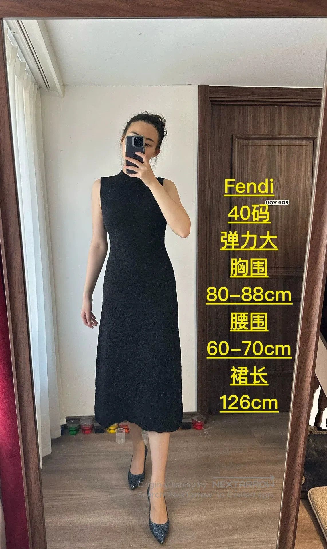 Fendi Fendi Runway Sleeveless Dress Size 40. Size US XXS / EU 40 - 1 Thumbnail