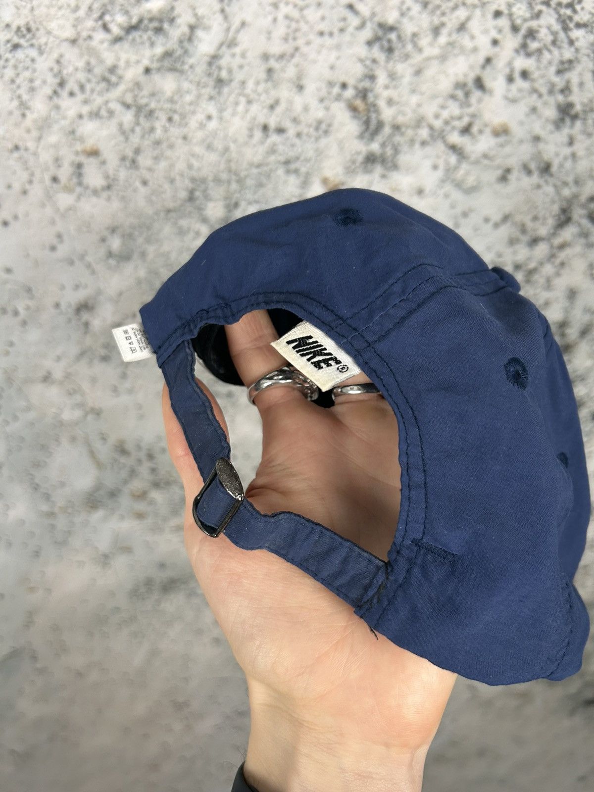 Nike Nike Vintage Swoosh Hat Cap 90s Streetwear Hype Skate Size ONE SIZE - 4 Thumbnail