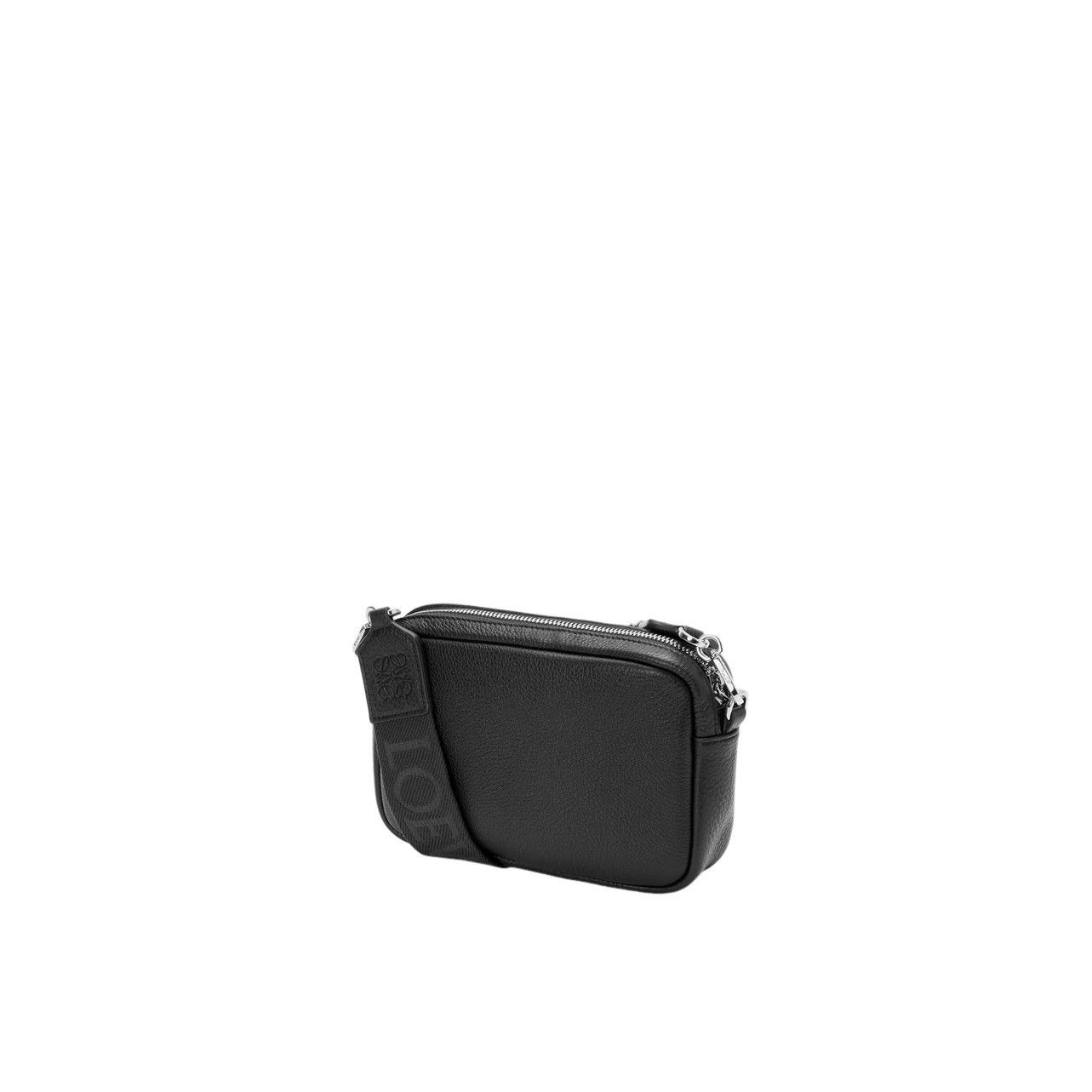 Loewe LOEWE Pebble Small $2100 Grained Leather Black Messenger Bag Size ONE SIZE - 2 Thumbnail