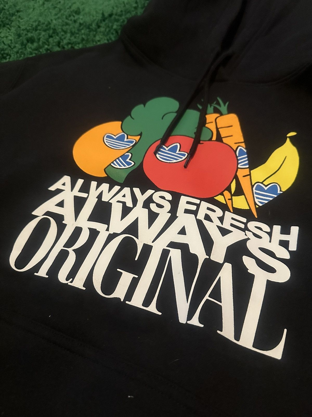 Adidas Adidas Fruit Hoodie XL Size US XL / EU 56 / 4 - 2 Thumbnail