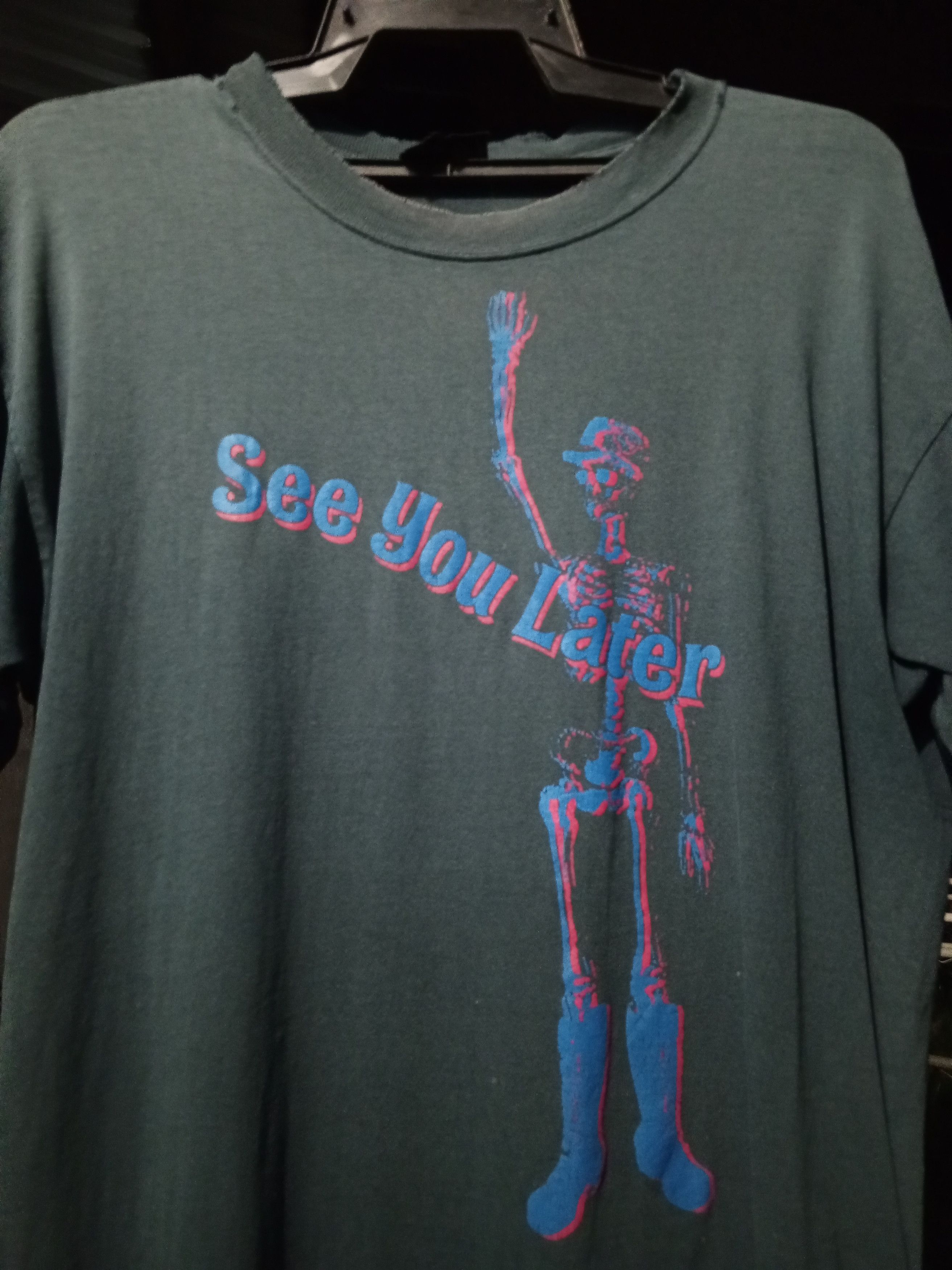 Band Tees 🔥skull 🔥SEE YOU LATER Size US L / EU 52-54 / 3 - 1 Thumbnail