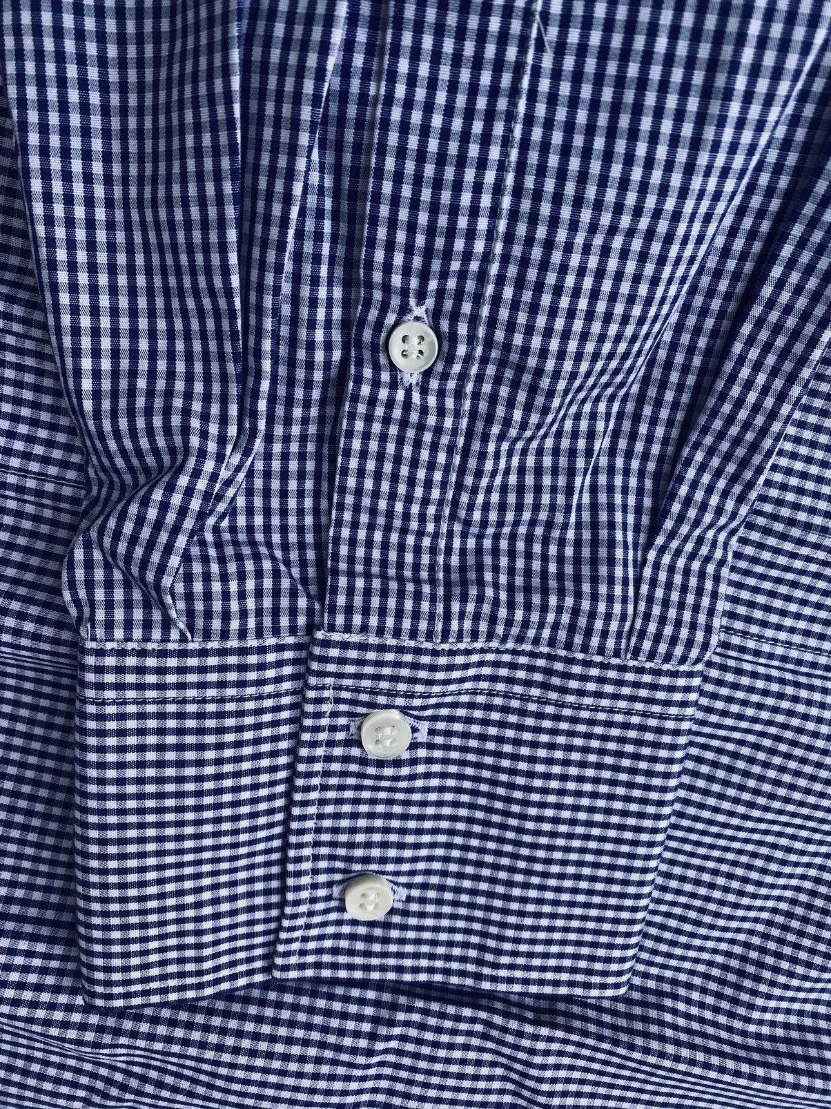 Brunello Cucinelli Brunello Cucinelli 🇮🇹 Blue Summer Gingham Shirt XXXL NWT Size US XXL / EU 58 / 5 - 8 Thumbnail