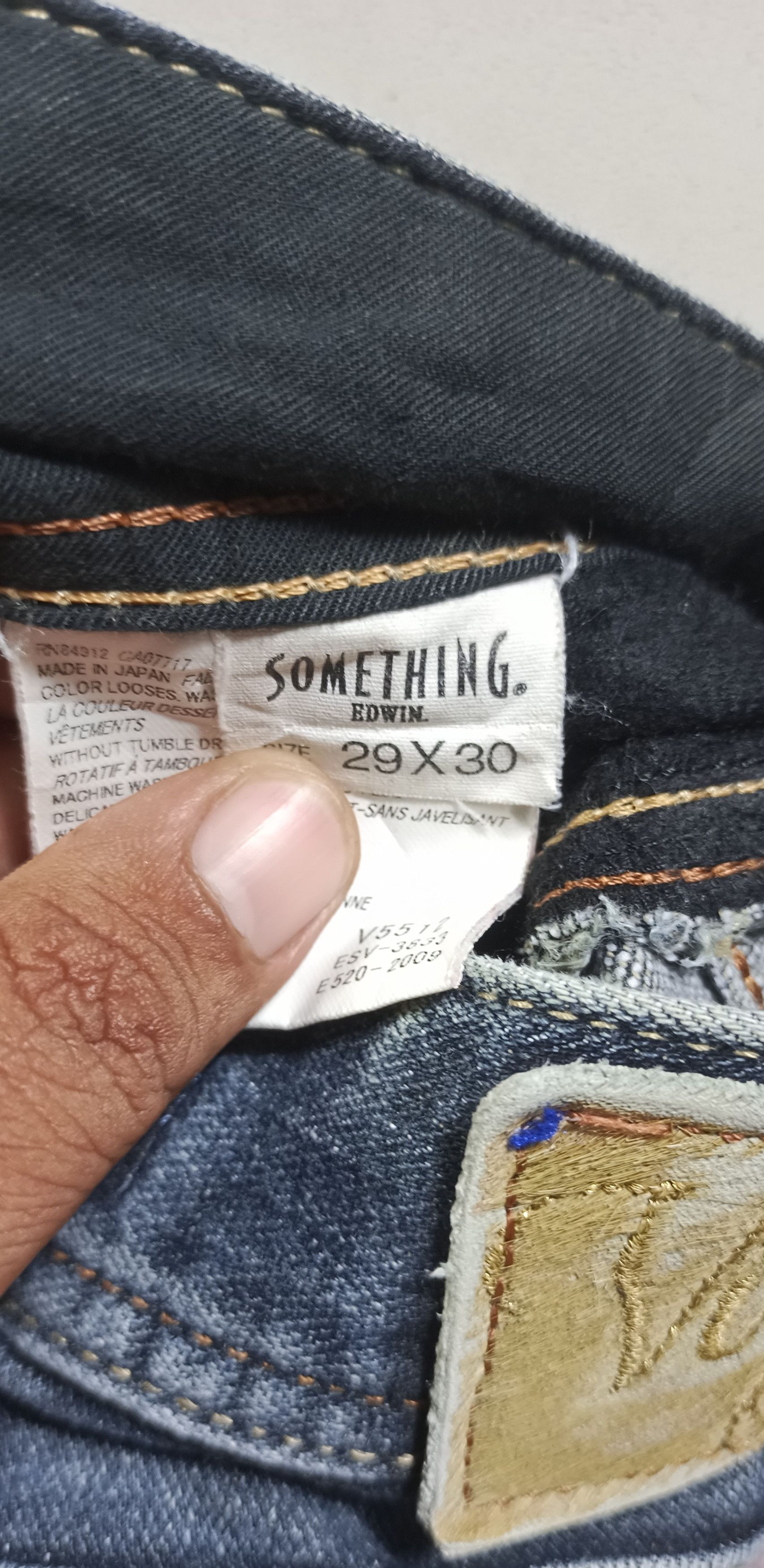 Edwin × If Six Was Nine Vintage🔥 Edwin Something "Vienus" Flare Distresssed Denim Size US 30 / EU 46 - 13 Thumbnail