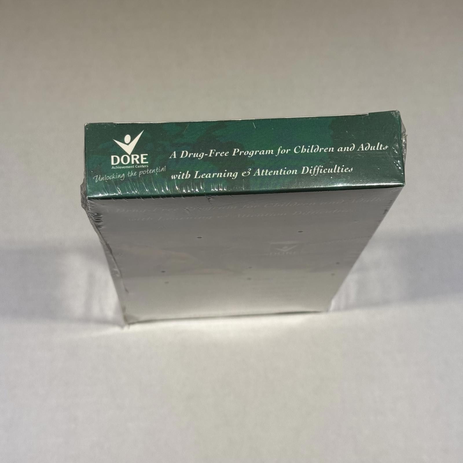 Designer Very Rare Dore Centers VHS SEALED ADHD Dyslexia Drug Free Size ONE SIZE - 6 Thumbnail