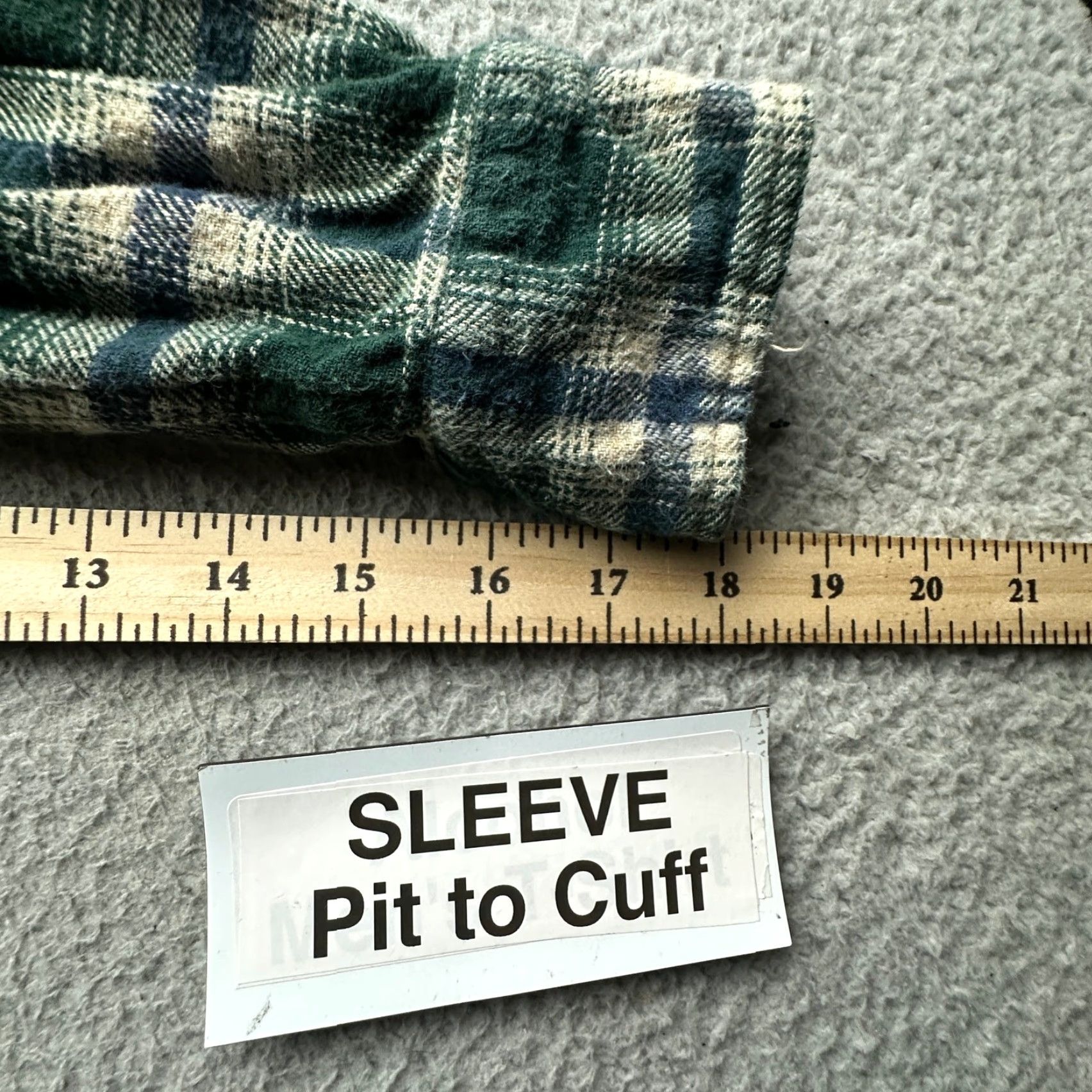 Levi's VINTAGE Levi's Flannel Green Plaid Button Shirt Mens XL Relaxed Fit Long Sleeve Pockets Size US XL / EU 56 / 4 - 6 Thumbnail