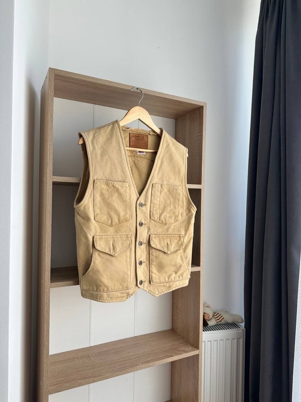 Vintage Vintage Schaefer Western Leather USA Beige Jacket Size US M / EU 48-50 / 2 - 3 Thumbnail