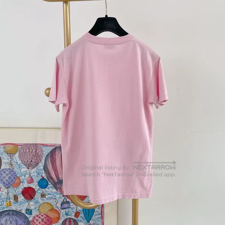 Balenciaga Balenciaga Pink Logo T-shirt S size Size US S / EU 44-46 / 1 - 2 Thumbnail
