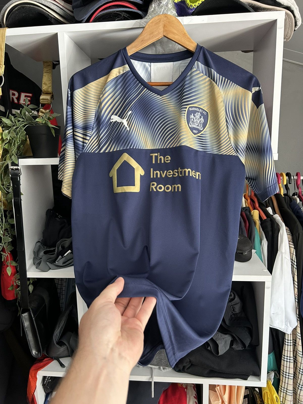 Puma Barnsley 2019/20 away puma soccer jersey Size US M / EU 48-50 / 2 - 3 Thumbnail