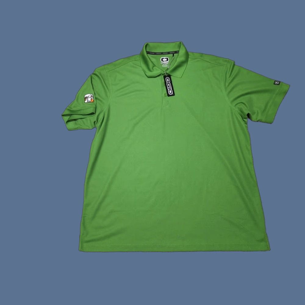 Vintage OGIO Little Caesars Embroidered Pizza Logo Polo Shirt 2XL Green Mens Size US XXL / EU 58 / 5 - 1 Thumbnail