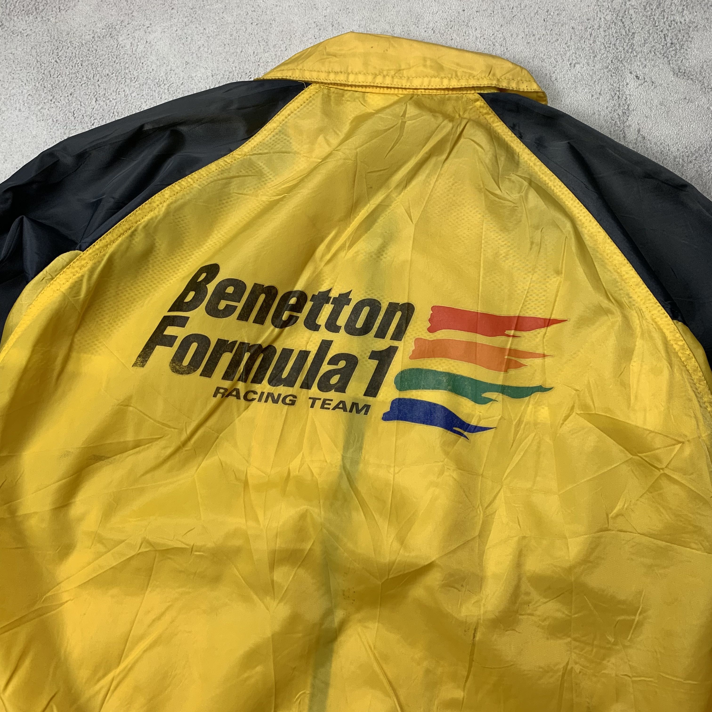Benetton Vintage Benetton Formula 1 Racing Team Jacket Size US L / EU 52-54 / 3 - 2 Thumbnail