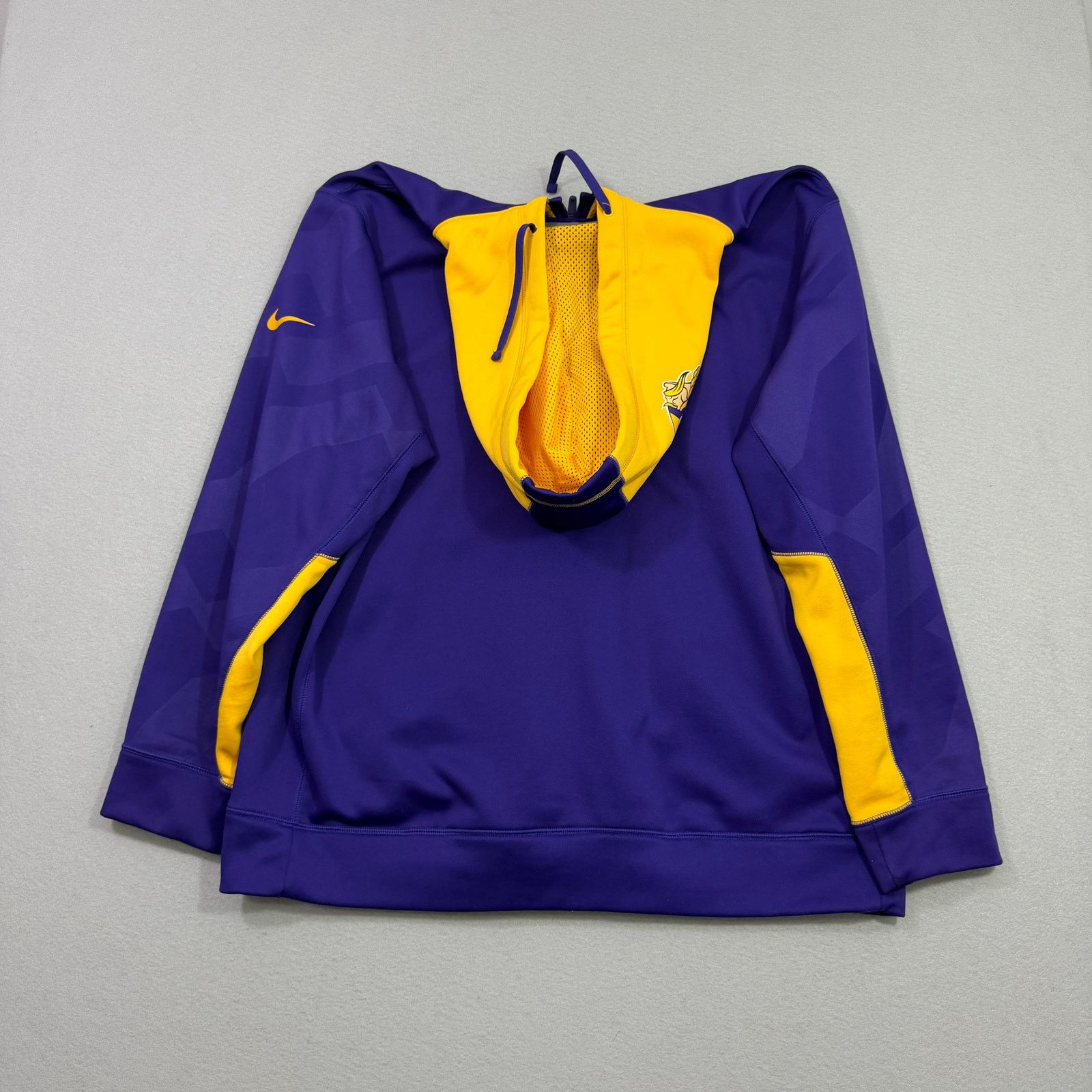 Nike Nike Minnesota Vikings Full Zip Hoodie 2XL Purple Yellow Size US XXL / EU 58 / 5 - 8 Thumbnail