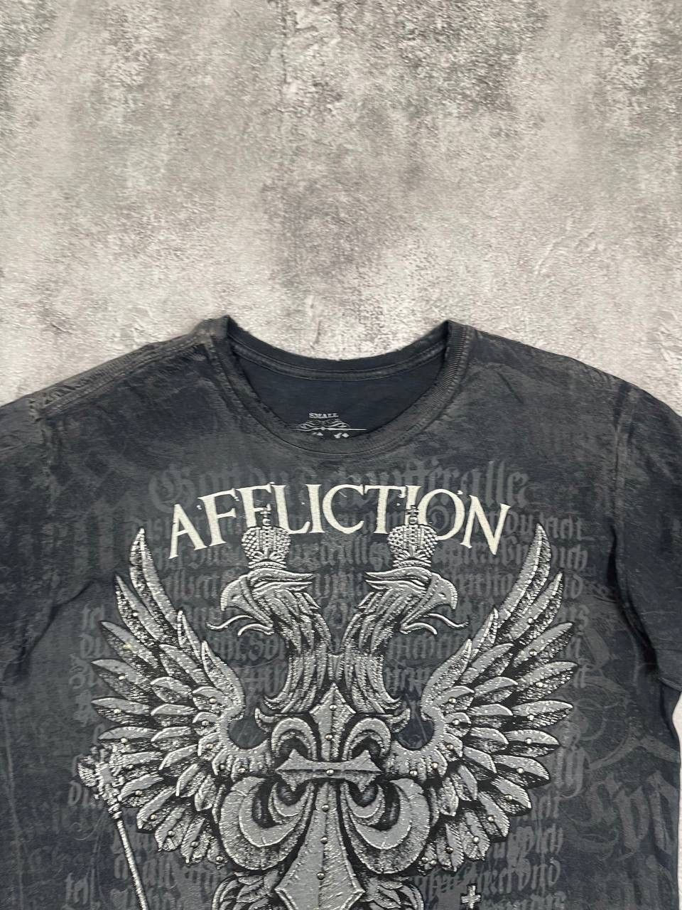 Affliction Affliction Men T-Shirt Fedor Emelianenko Grey Vintage Size US S / EU 44-46 / 1 - 4 Thumbnail