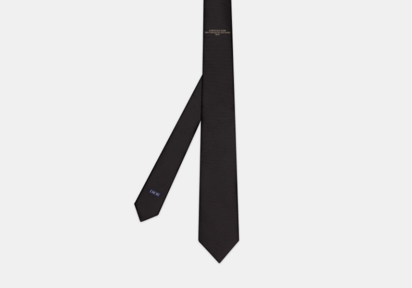 Dior o1w1db11125 41C104 Size : OS / Tie in Black/Beige Size ONE SIZE - 2 Thumbnail