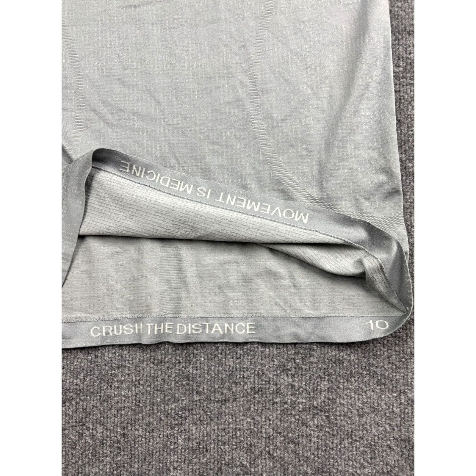 Lululemon Lululemon Swiftly Tech Racerback Tank Womens 10 Gray Running Yoga Athletic Shirt Size L / US 10 / IT 46 - 4 Thumbnail