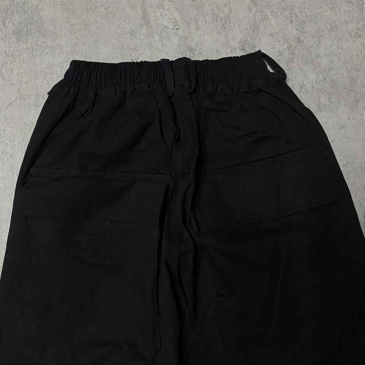 Other Black cargo trousers with adjustable waist #cargopants Size 32" / US 10 / IT 46 - 5 Thumbnail
