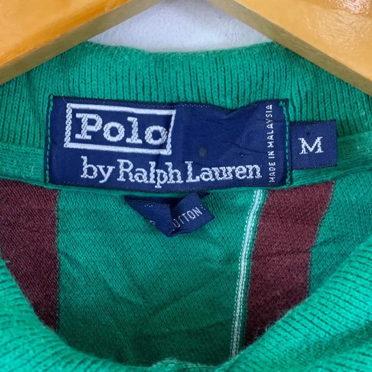 Polo Ralph Lauren Vintage 90’ POLO RALPH LAUREN Small Pony Striped Tee Shirt Size US M / EU 48-50 / 2 - 4 Thumbnail