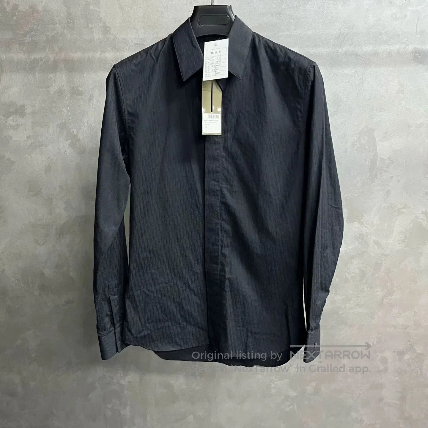 Dior Dior Latest Black Cotton Print Casual Shirt. Size US M / EU 48-50 / 2 - 1 Thumbnail