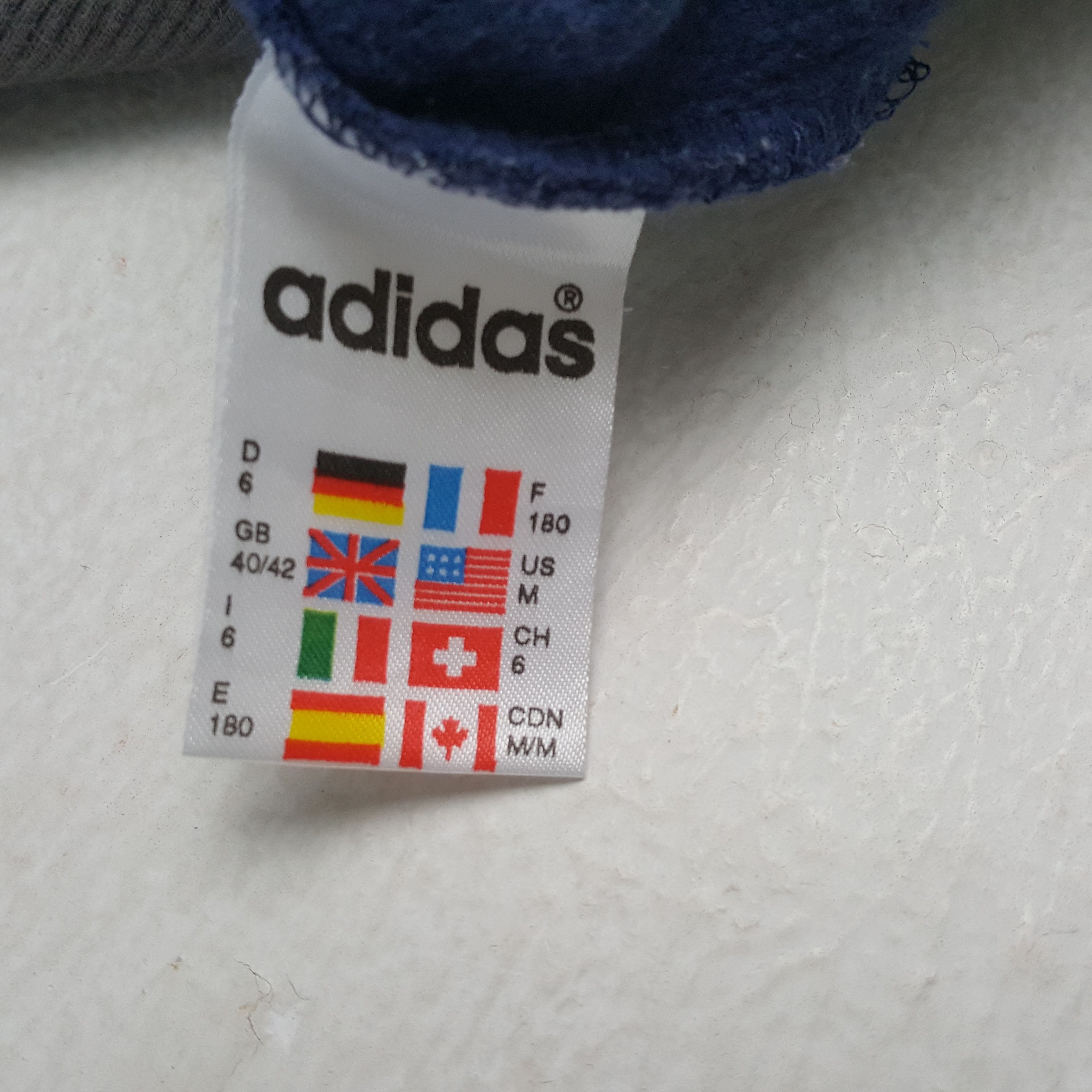 Adidas × Vintage ADIDAS THREE STRIPES Nice Design Fashion Style Sweatshirt Size L / US 10 / IT 46 - 9 Thumbnail