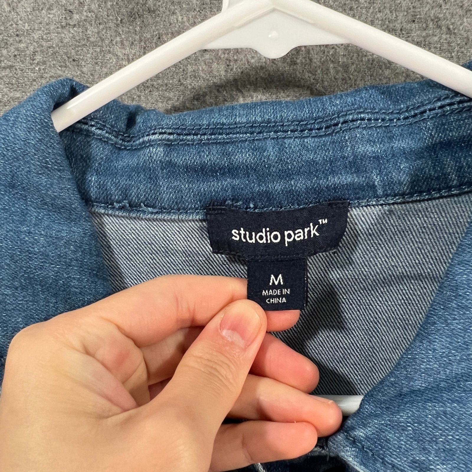 Other Studio park x Kerstin Lindquist Denim Jacket Beach Size M / US 6-8 / IT 42-44 - 3 Thumbnail