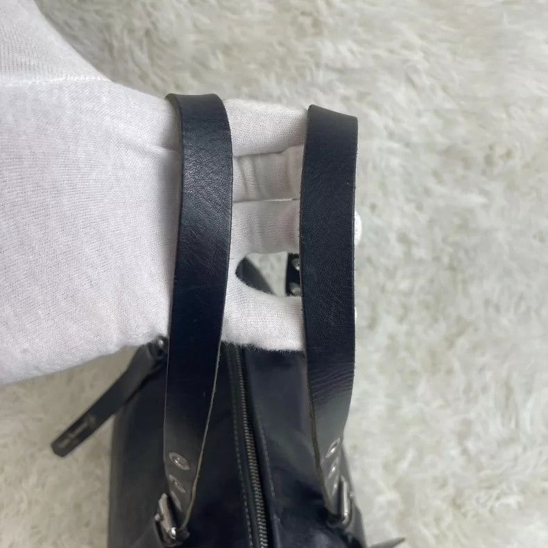 Vivienne Westwood Vivienne Westwood size os Black leather shoulder strap tote Size ONE SIZE - 7 Thumbnail